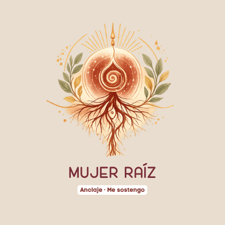 Símbolo Mujer Raíz
