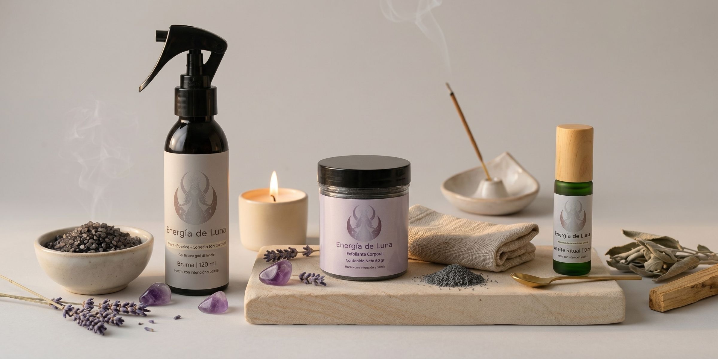 Ritual SERENUS con productos Energía de Luna